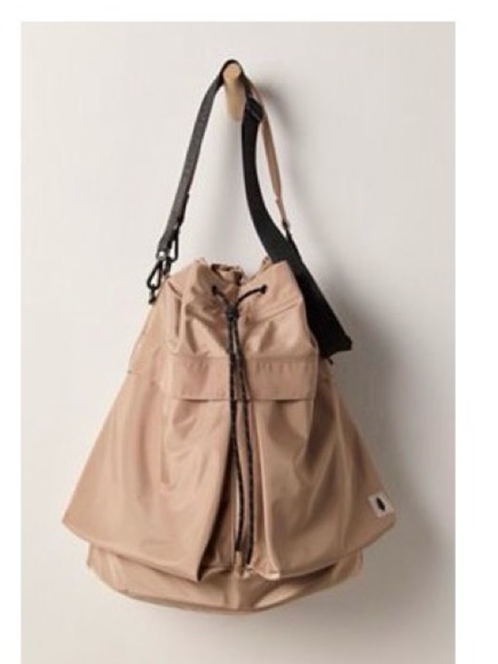 NWT Free People Movement Ego Boost Mega Bucket Bag Sandy